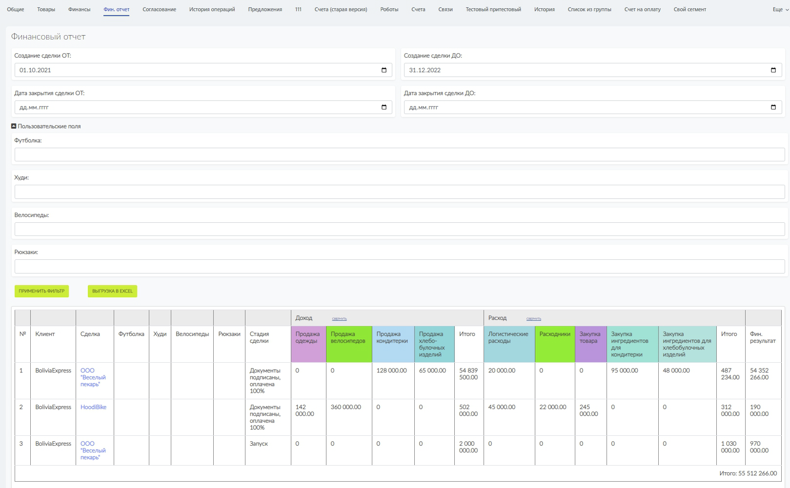 Financial report__
